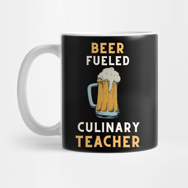 Beer fueled culinary teacher by SnowballSteps